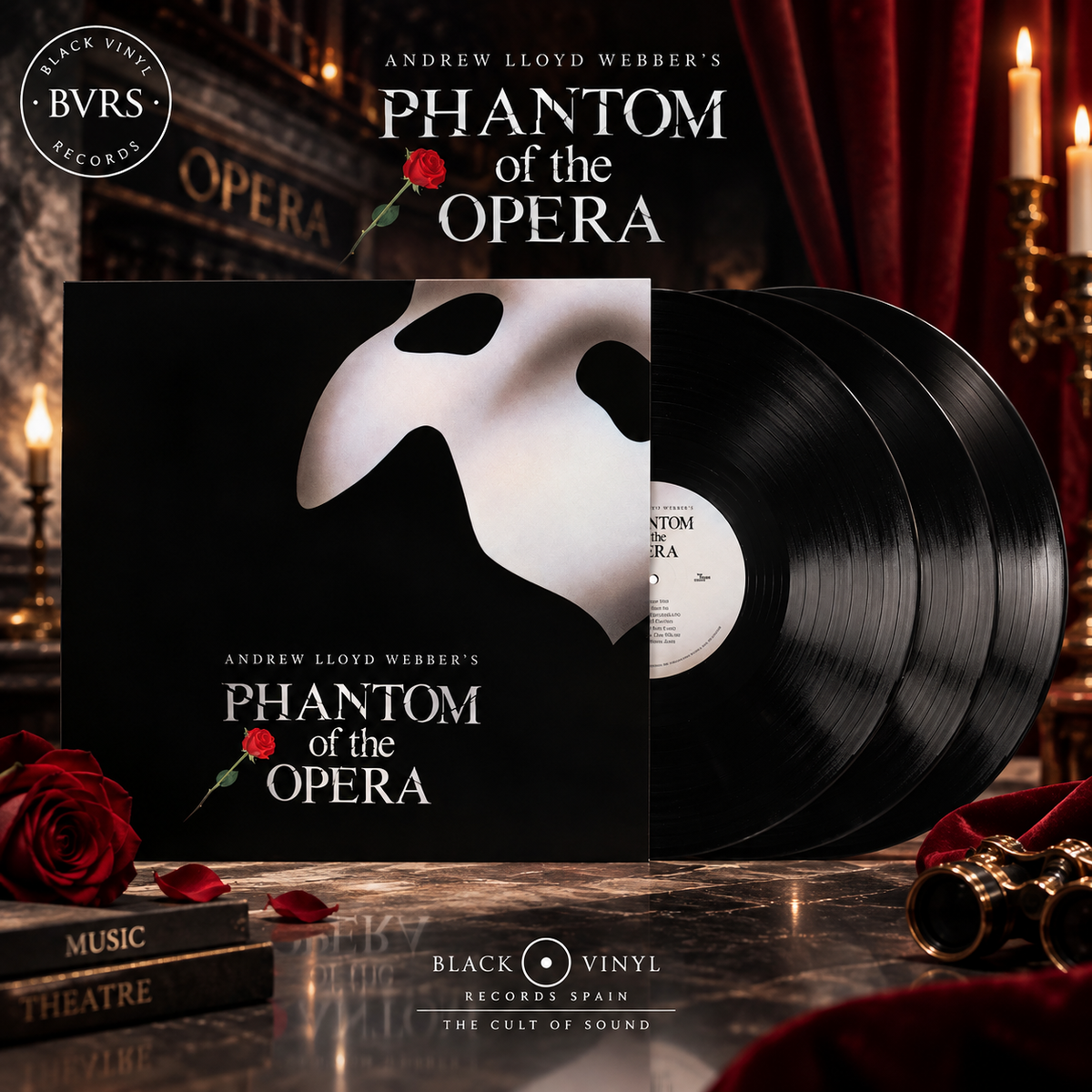 Andrew Lloyd Webber - The Phantom of the Opera - 3LP