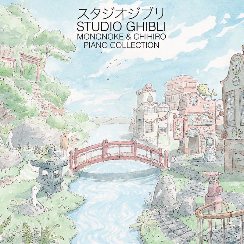 Joe Hisaishi Studio Ghibli - Mononoke & Chihiro Piano Collectio 2 LPs - Black Vinyl Records Spain