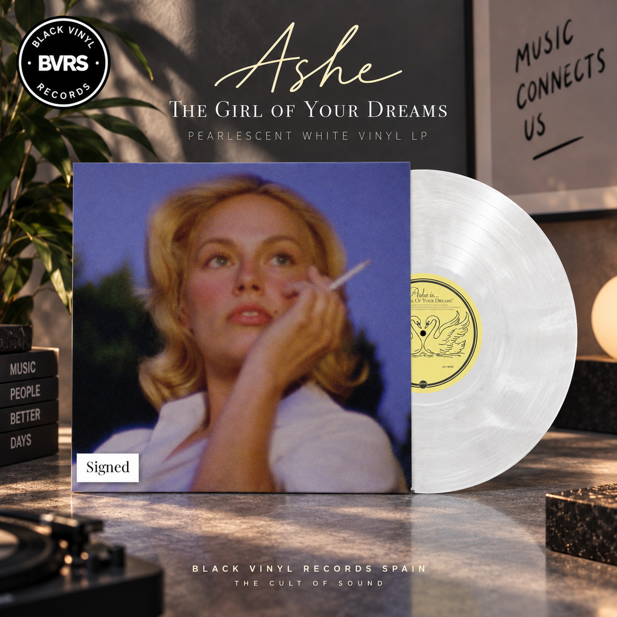 Ashe - The Girl Of Your Dreams - Pearlescent White Vinyl LP