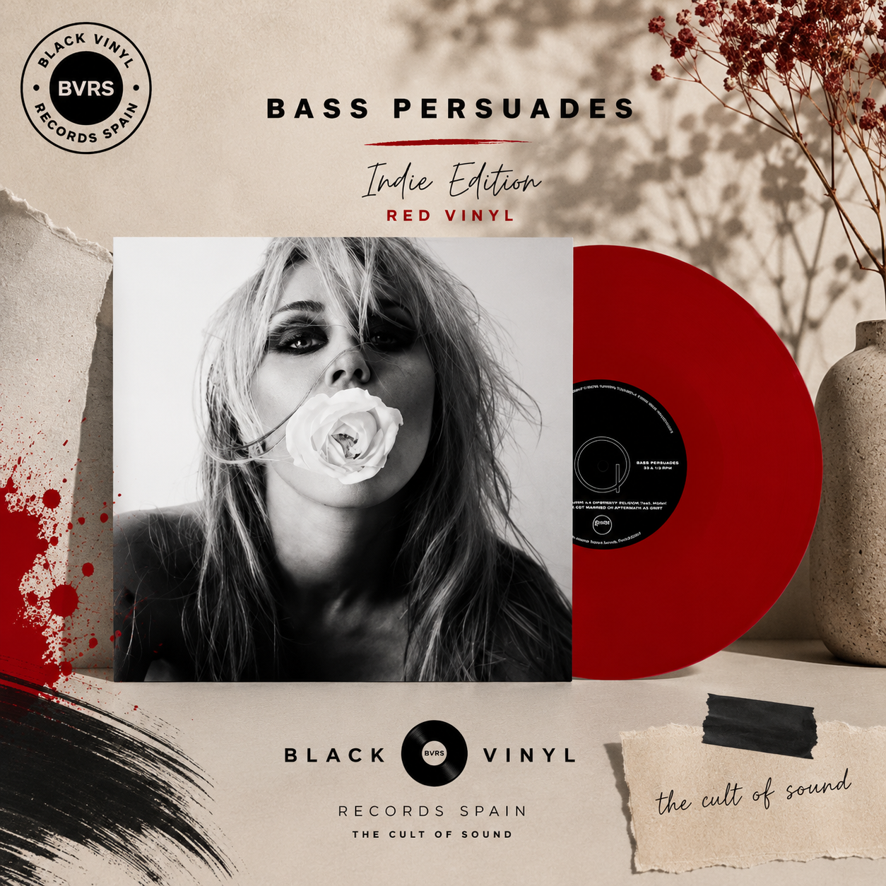 Miley - Bass Persuades [Indie Edition Red Vinyl LP]