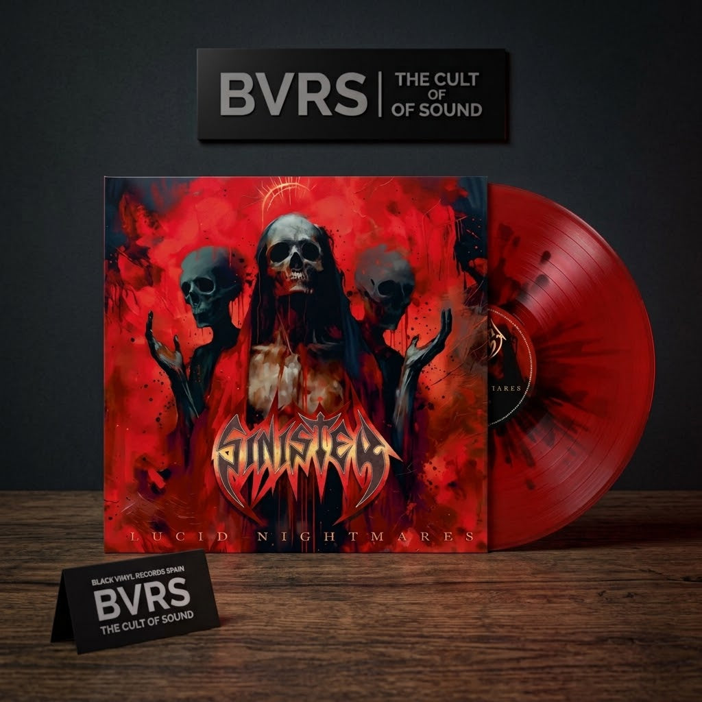 Sinister - Lucid Nightmares - Red/Black Splatter Vinyl LP Edition