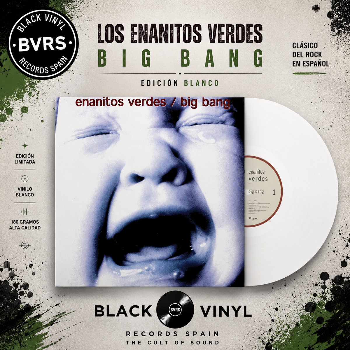 LOS ENANITOS VERDES - BIG BANG (BLANCO) LP IMPORT ARG
