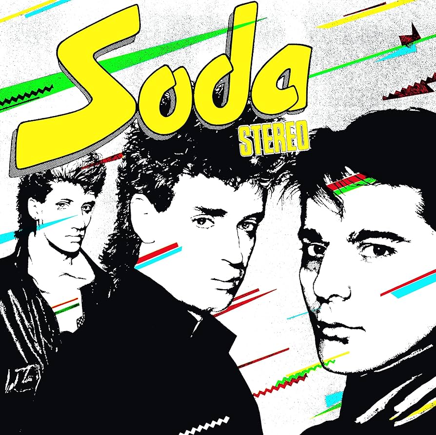 Soda Stereo - Soda Stereo LP SILVER - Black Vinyl Records Spain