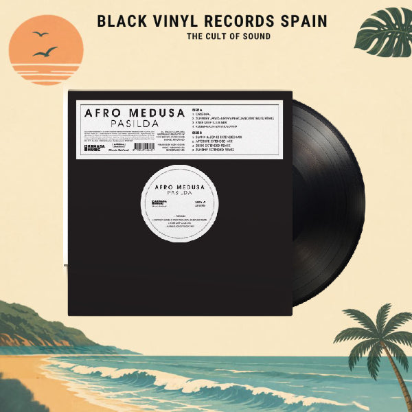 Pasilda (140g, Vinilo Negro, Single 12") - Afro Medusa