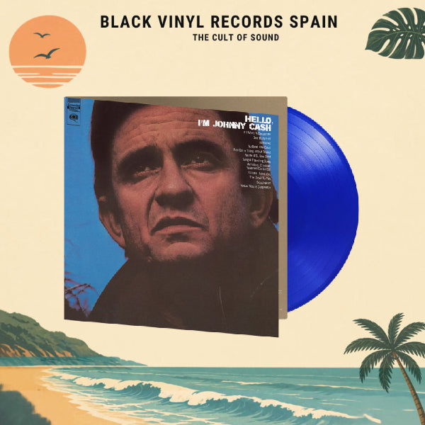 Johnny Cash – Hello, I'm Johnny Cash (180g) (Limited Edition) (Blue Vinyl) LP