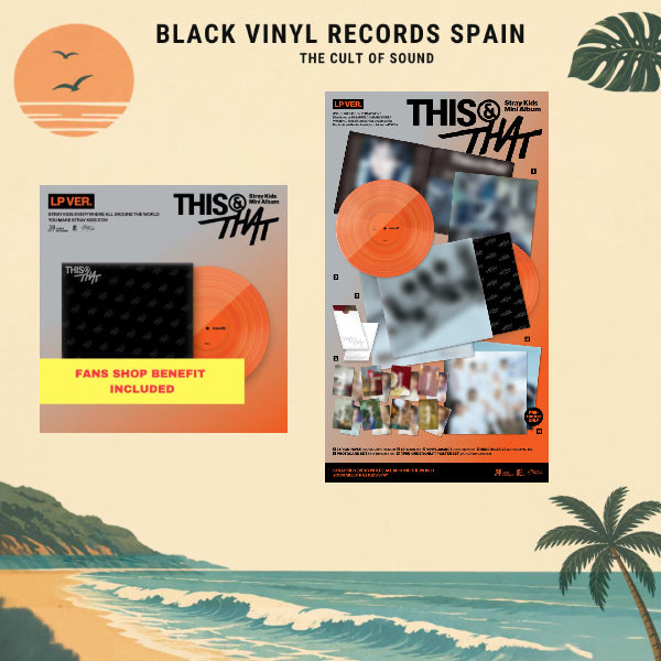 Stray Kids - THIS & THAT (Limited Orange Vinyl w. FANS SHOP POB Edition)