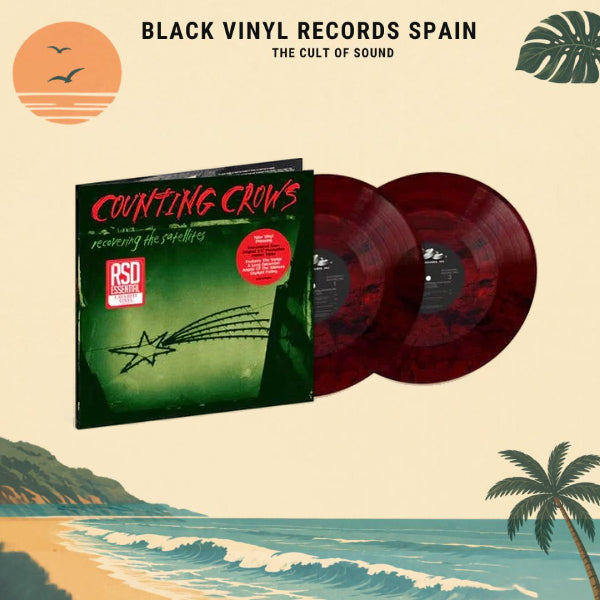 Recovering the Satellites Counting Crows RSD Essential Lava Red edition