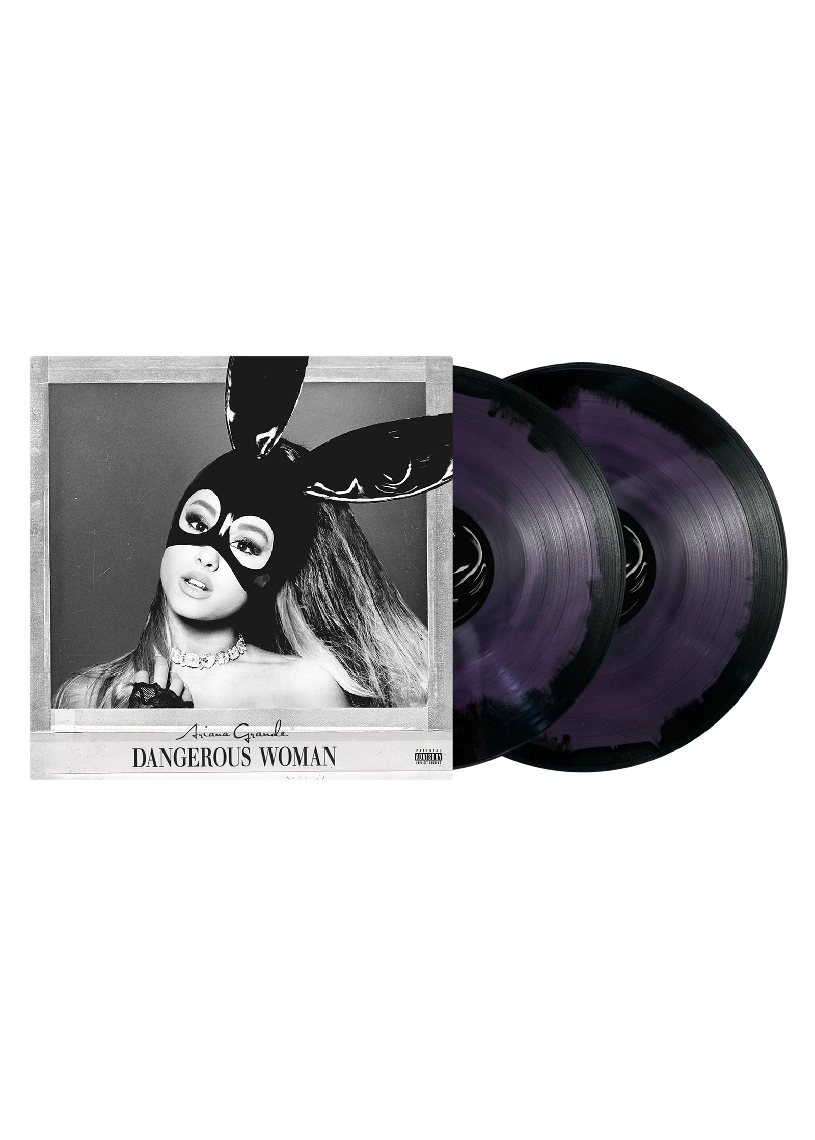 ARIANA GRANDE - dangerous woman 2lp (purple & black swirl) IMPORT - Black Vinyl Records Spain