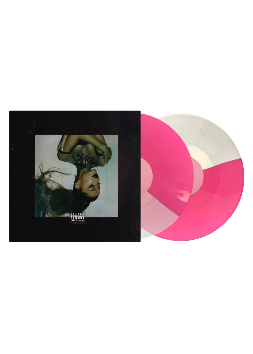 ARIANA GRANDE - thank u, next 2lp (half clear/pink) IMPORT