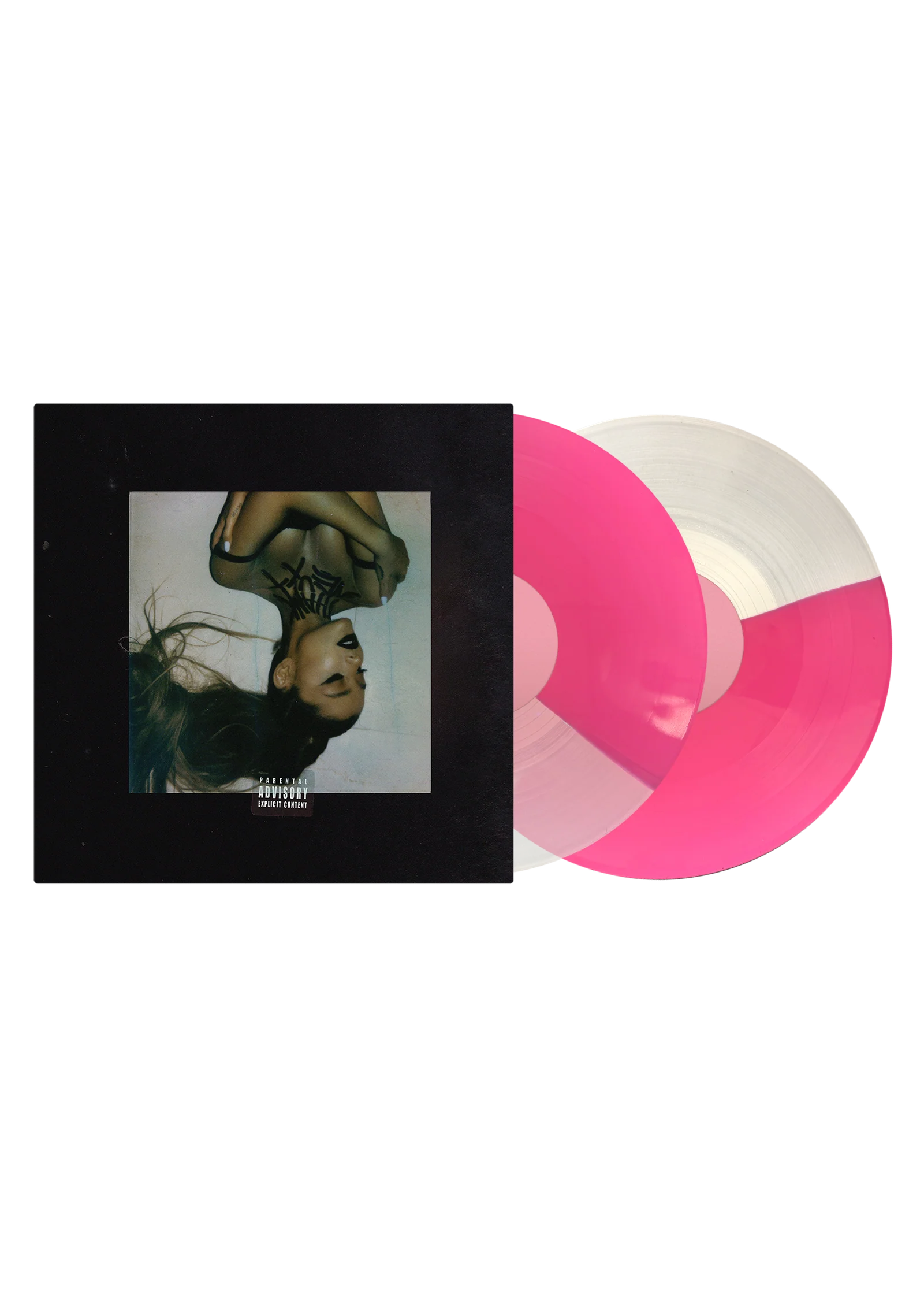 ARIANA GRANDE - thank u, next 2lp (half clear/pink) IMPORT