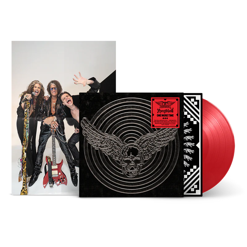 AEROSMITH & YUNGBLUD - One More Time Red Vinyl IMPORT