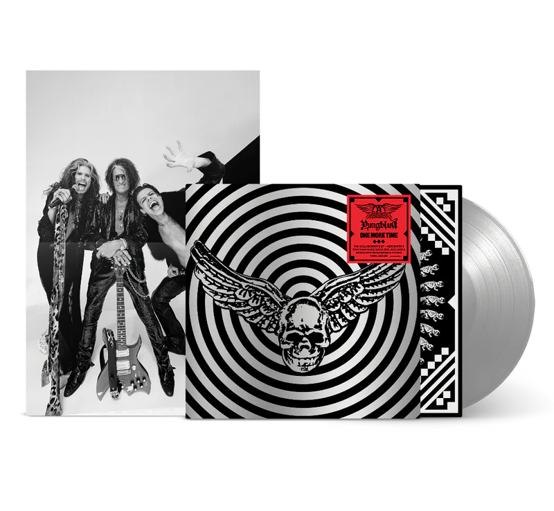 Aerosmith & YUNGBLUD - One More Time - Silver Vinyl IMPORT