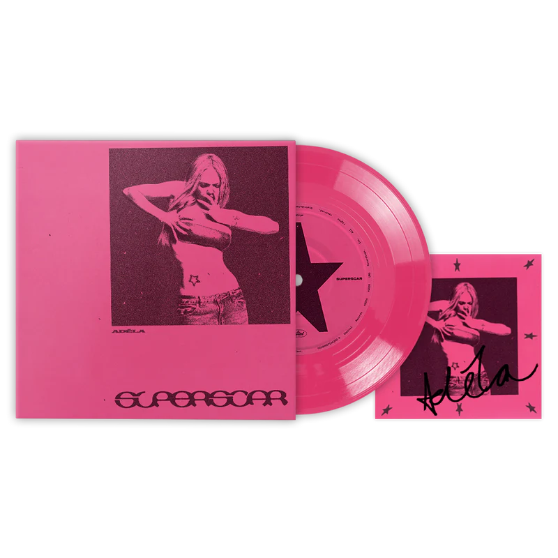 ADELA - Superscar 7" - Signed USA