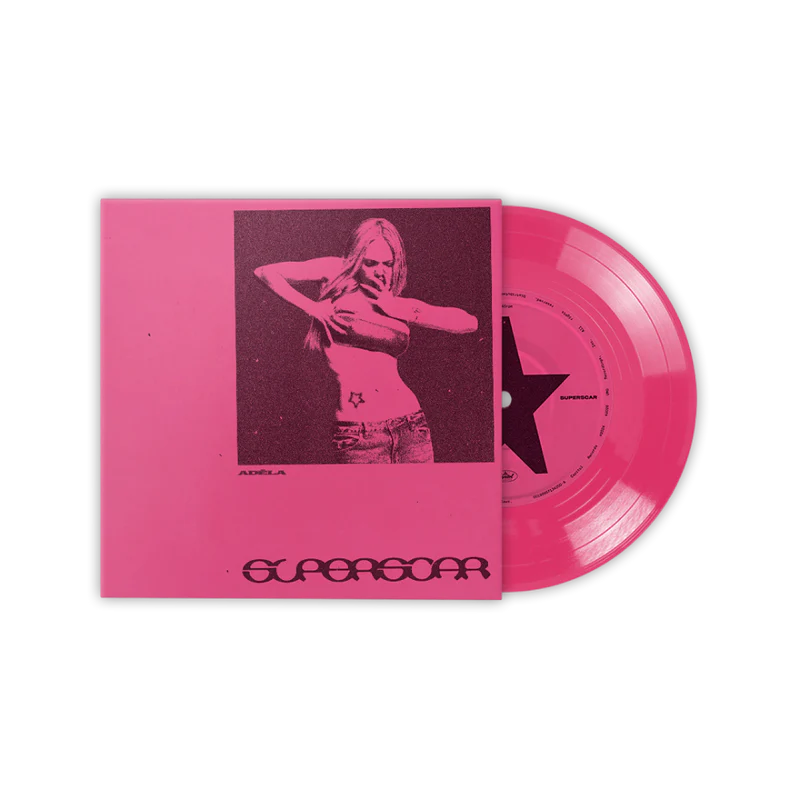ADELA - Superscar 7" Vinyl USA - Black Vinyl Records Spain