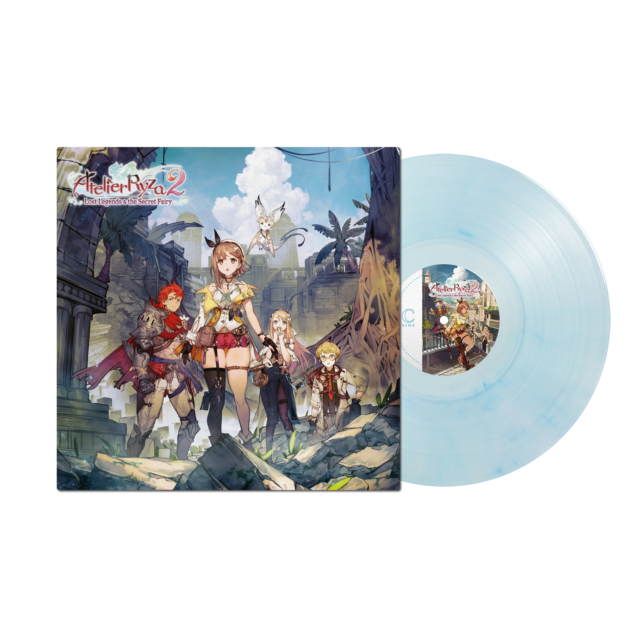 Atelier Ryza Trilogy (Clear w/ Sky Blue Marble Vinyl) 3 LPs