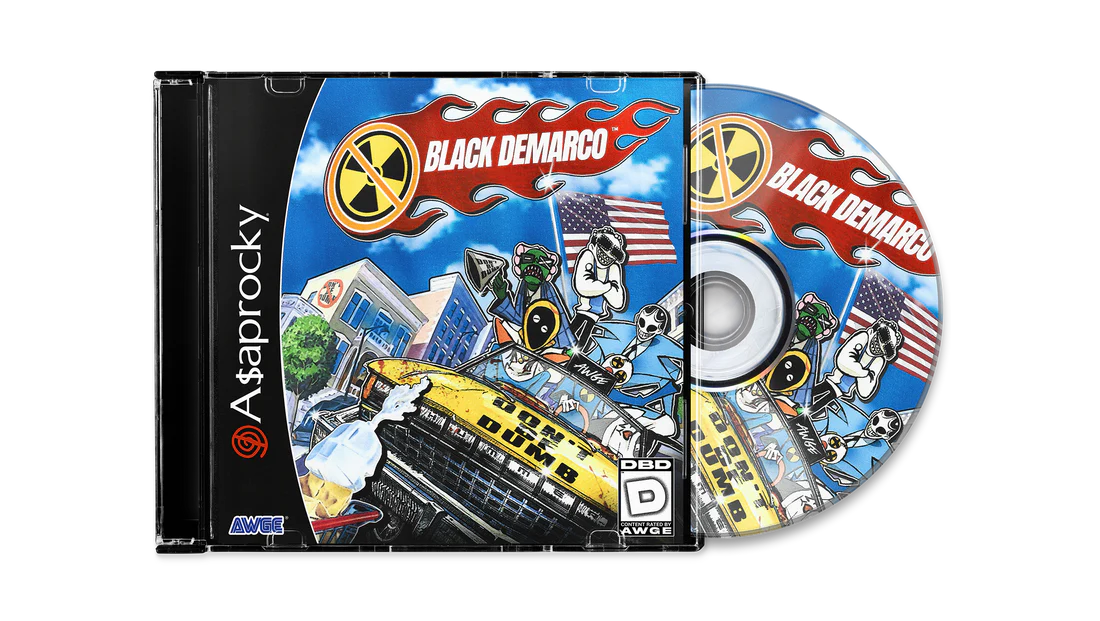 A$AP ROCKY - BLACK DEMARCO SINGLE CD USA