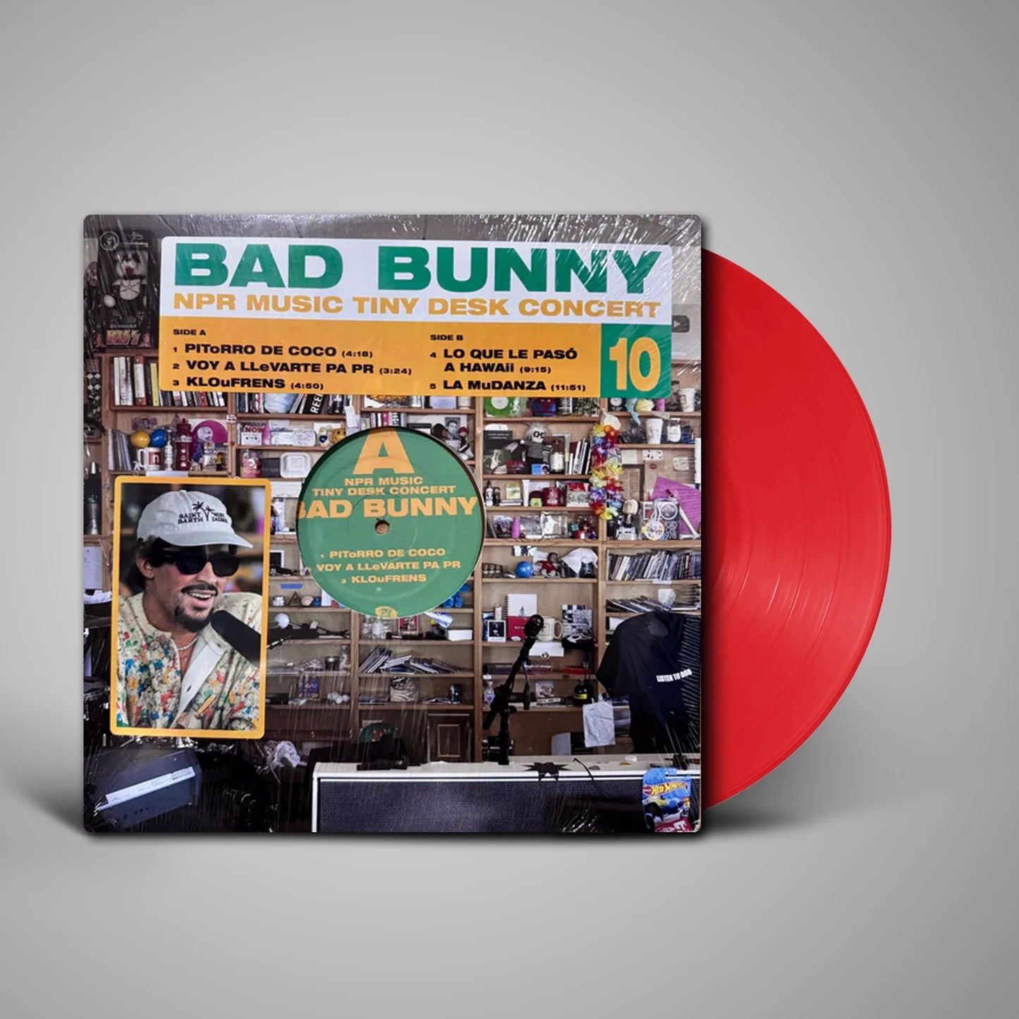 Bad Bunny - NPR Tiny Desk Concert - 12" Colored Vinyl USA NO OFICIAL