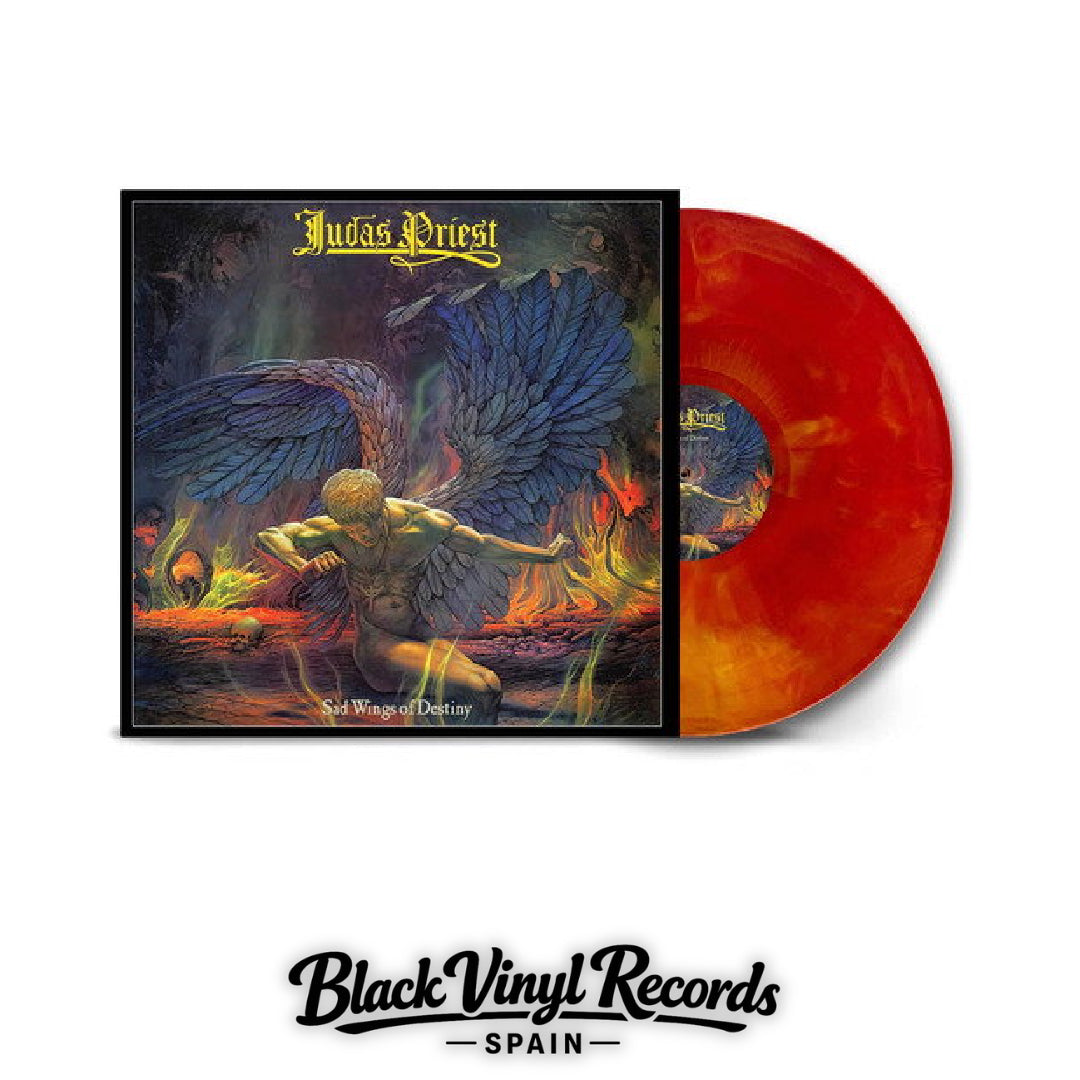 Judas Priest - Sad Wings of Destiny (Solar Flare Hand-Poured Vinyl) LP Original 1976 Masters