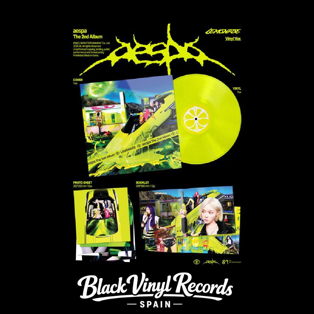 Aespa - Lemonade (Neon Yellow Color Vinyl) LP