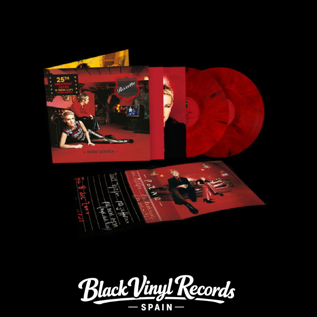 Roxette - Room Service (Red & Black Marbled Vinyl) 2LP 25th Anniversary Edition