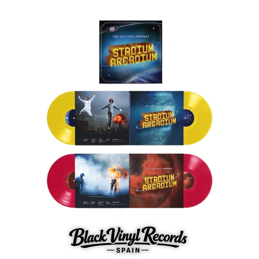Stadium Arcadium (20th Anniversary) - Canary Yellow & Apple Red Vinyl - Red Hot Chili Peppers - 4LP