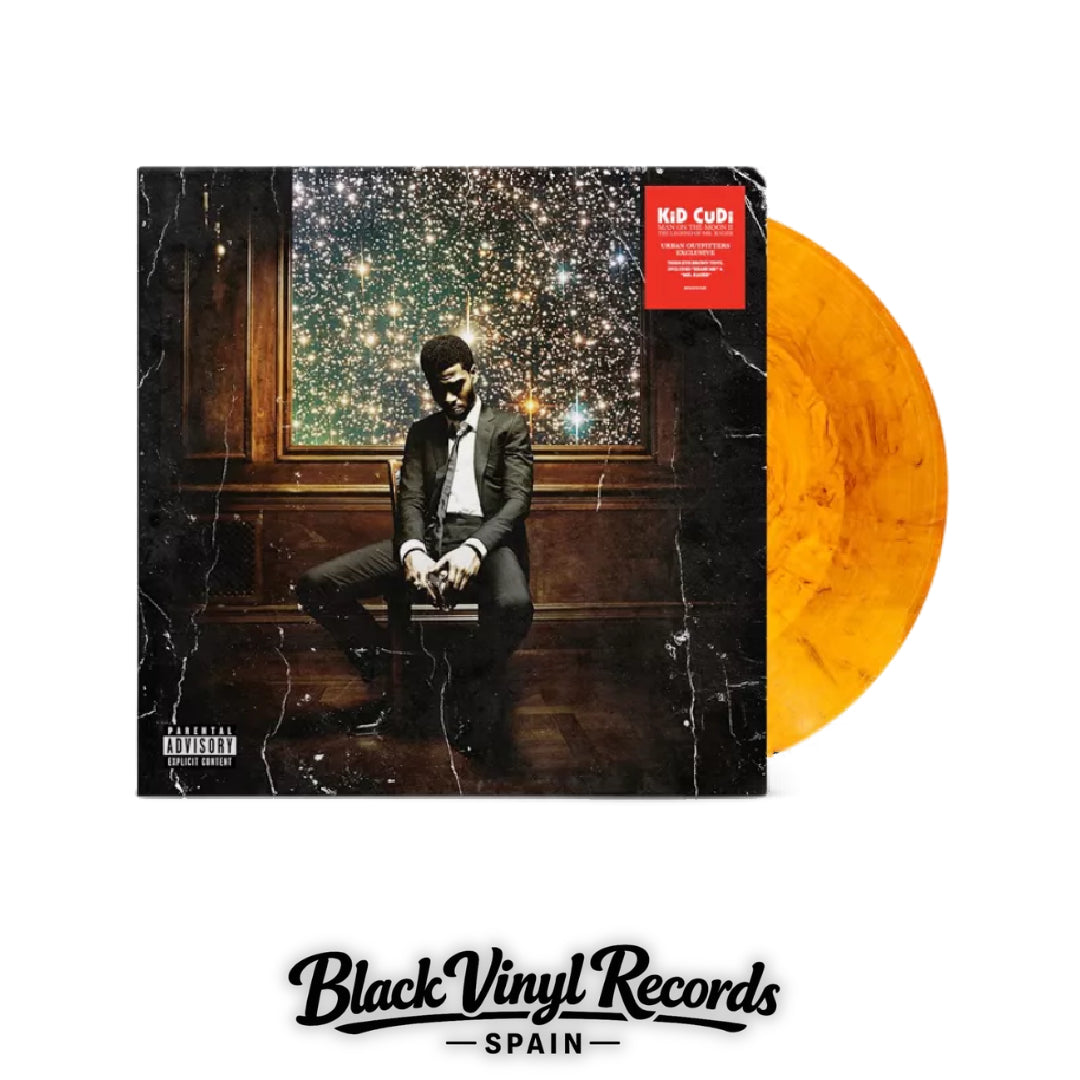Kid Cudi - Man On The Moon II: The Legend of Mr. Rager (Tiger Eye Vinyl) 2LP Urban Outfitters Exclusive