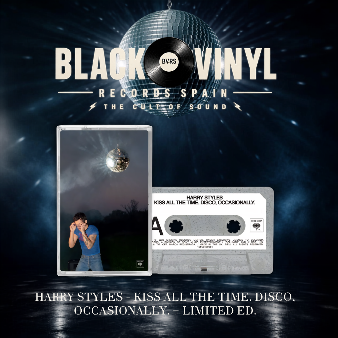 HARRY STYLES - KISS ALL THE TIME. DISCO, OCCASIONALLY. – LIMITED EDITION SILVER GLITTER CASSETTE IMPORT