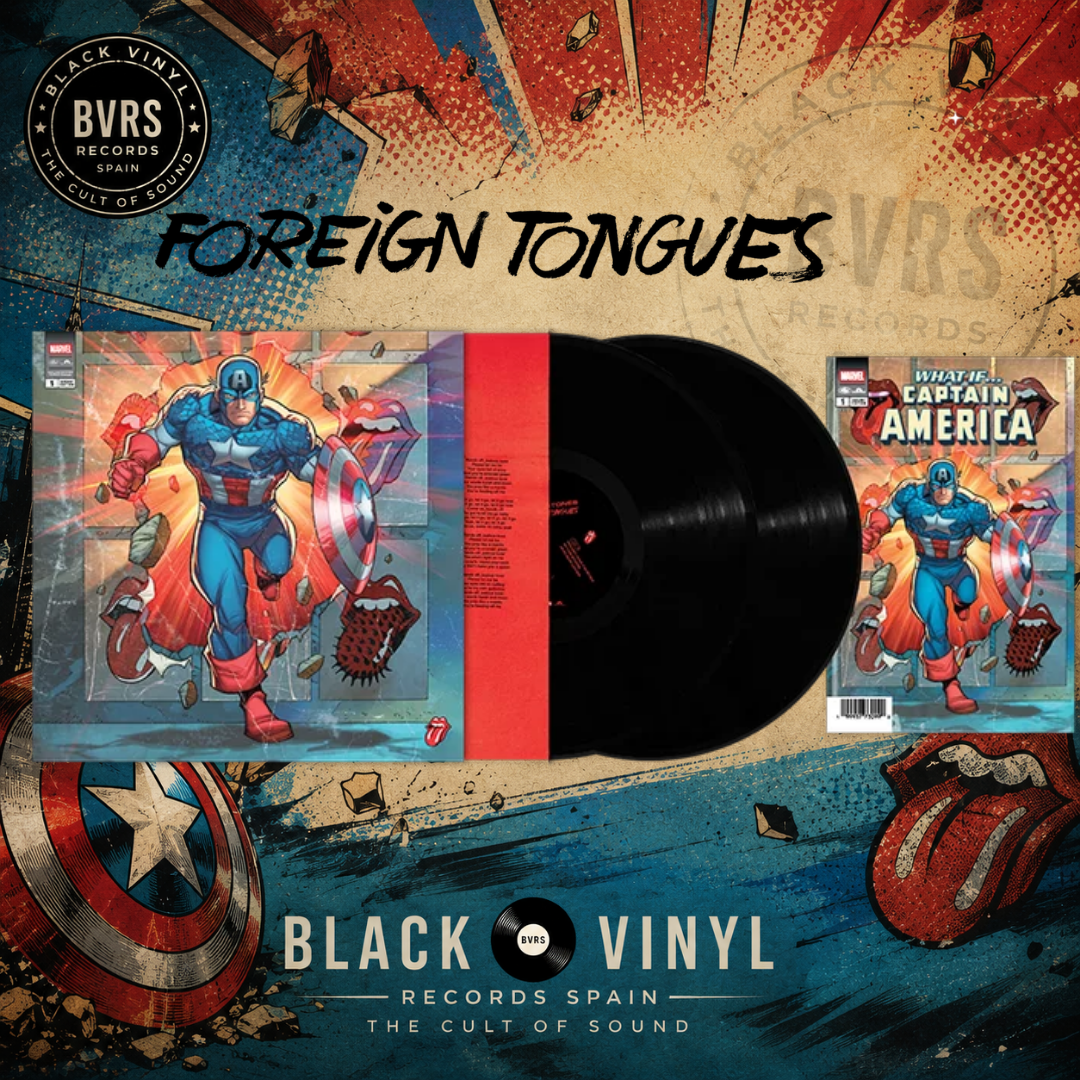 The Rolling Stones – Foreign Tongues (Limited Edition Marvel Vinyl + Comic Book Captain America Edition)