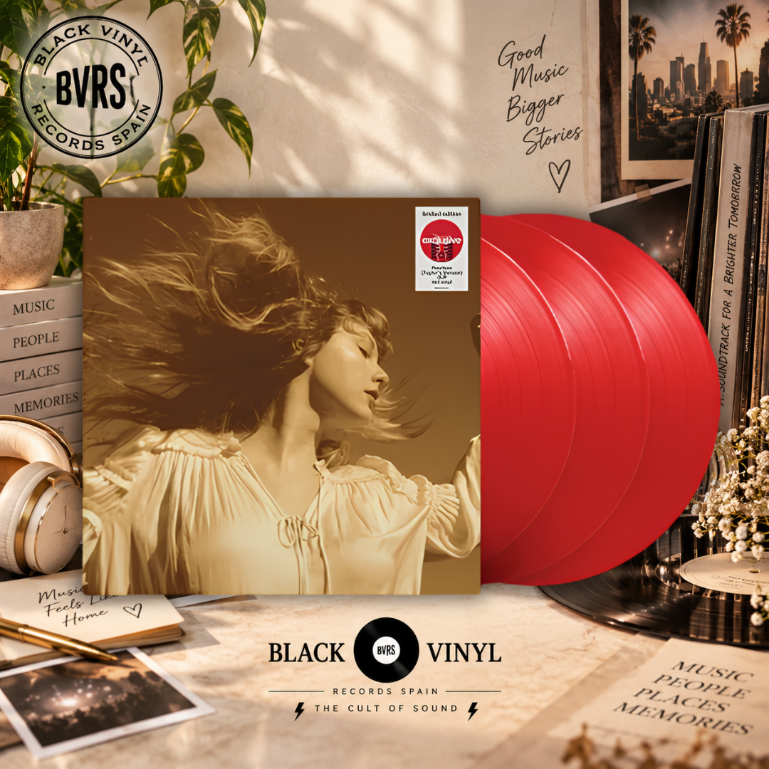 TAYLOR SWIFT – FEARLESS (TAYLOR’S VERSION) – TARGET EXCLUSIVE RED VINYL 3LP USA