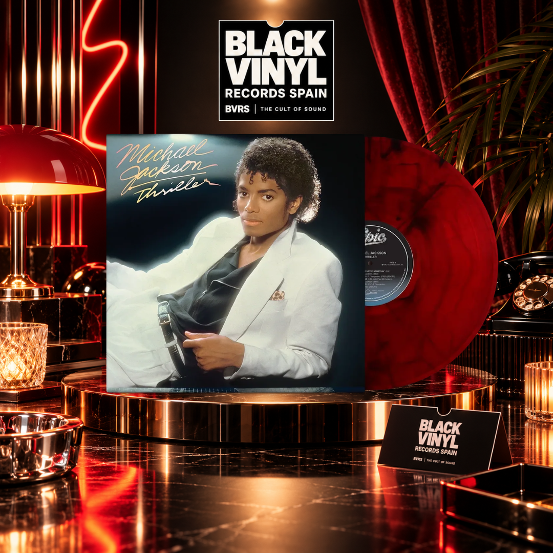 Michael Jackson – Thriller (Limited Edition, Red & Black Marbled Vinyl) (LP)