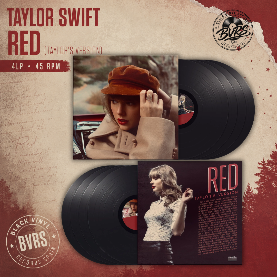 Taylor Swift: Red (Taylor's Version) (45 RPM) 4 LPs