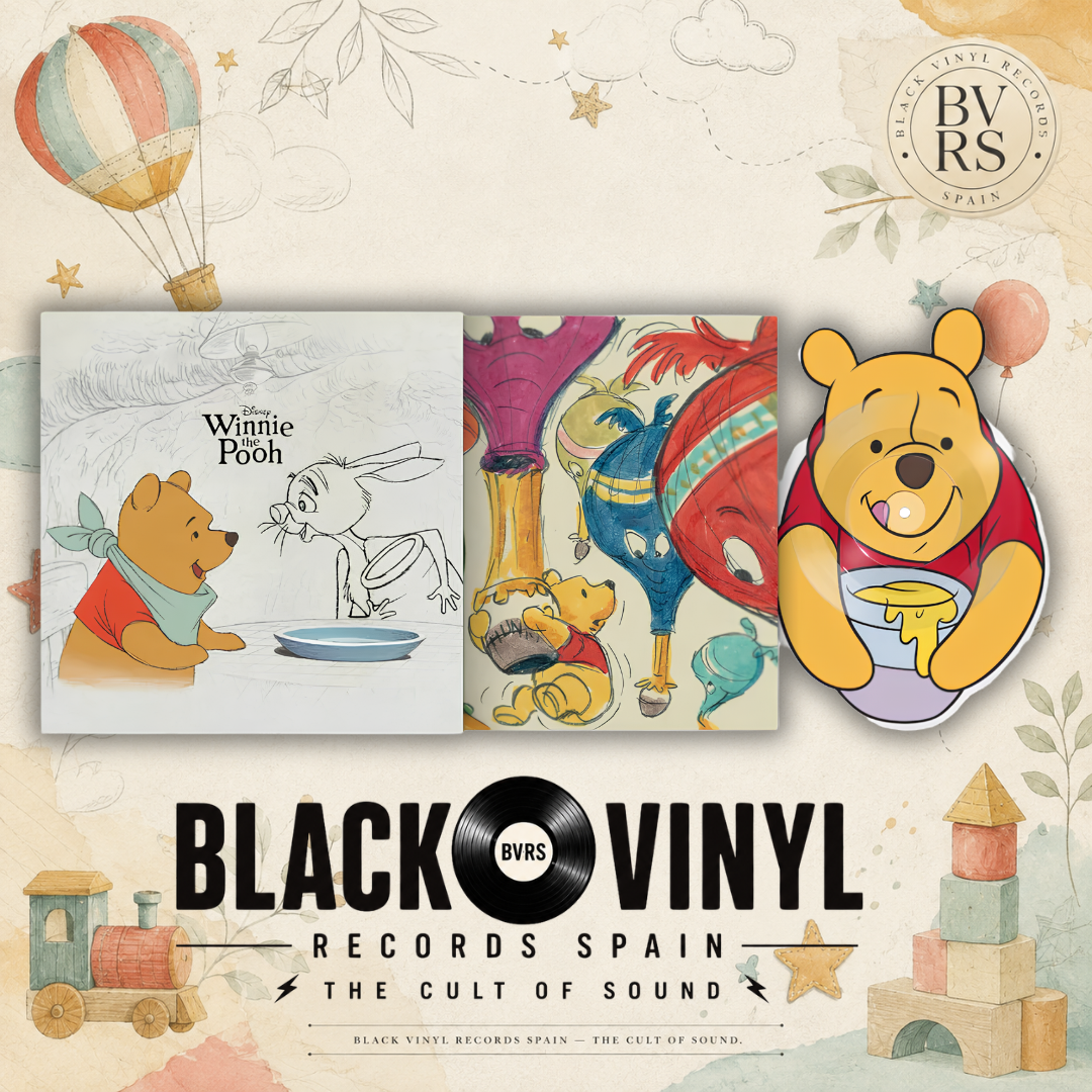 Winnie The Pooh / Heffalumps And Woozles | Crystal Clear Die-Cut 10" Single Vinyl