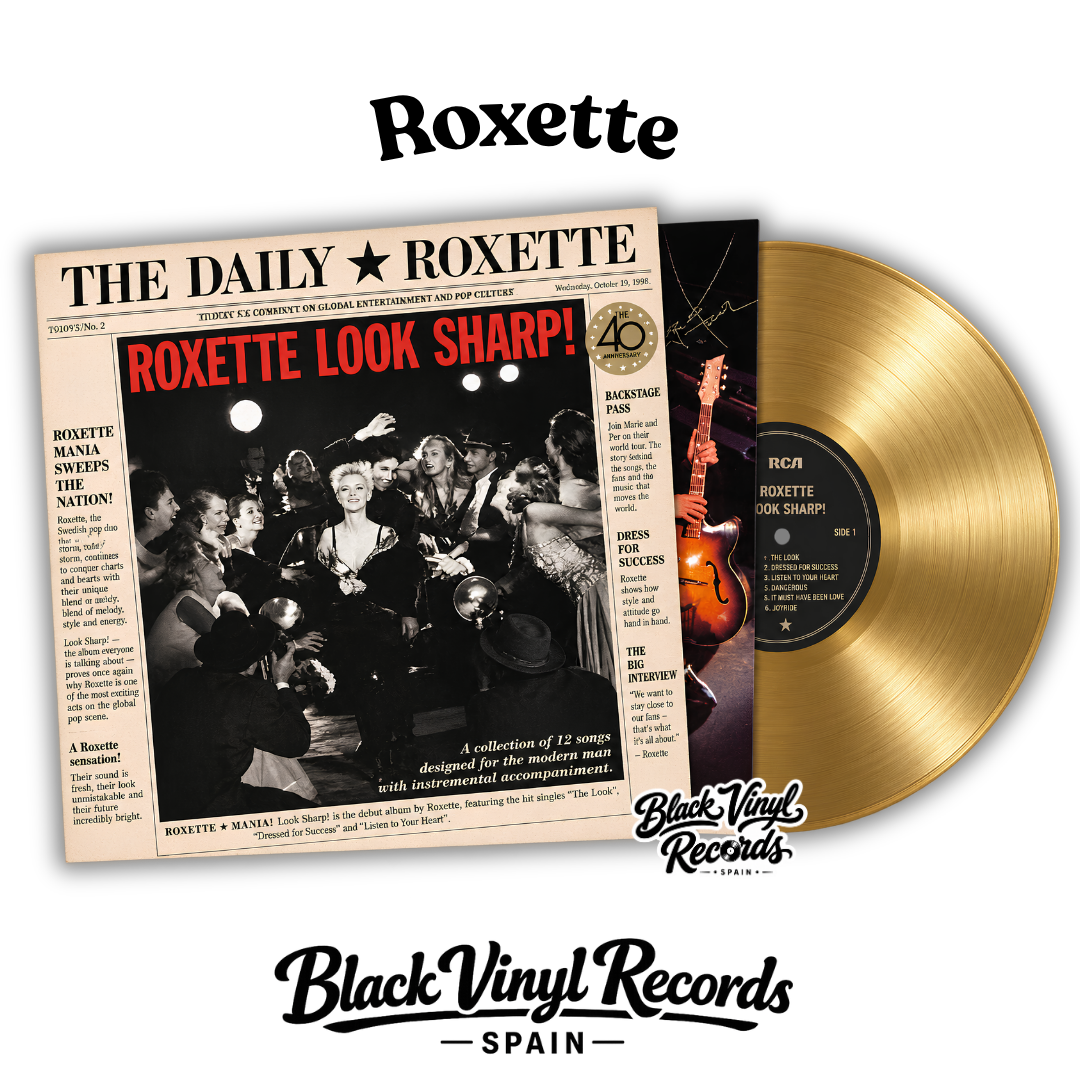 Roxette - Look Sharp (LP) (Limited Gold Vinyl)
