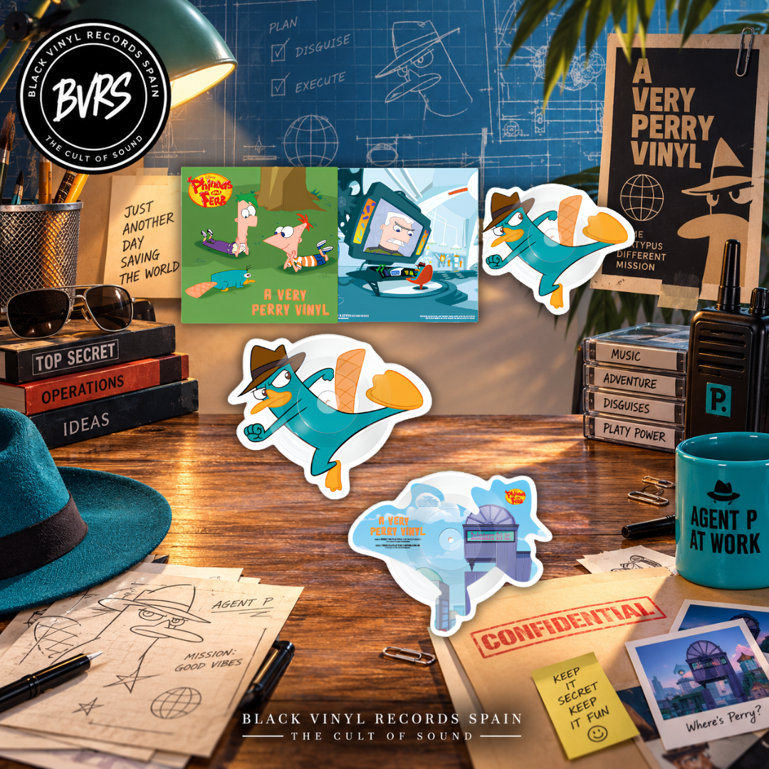 Perry The Platypus / There's A Platypus Controlling Me [Die-Cut 10" Single] - Phineas And Ferb