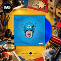 Captain America (1966 Theme) / Merry Marvel Marching Society [Translucent Blue 7" Single] - Marvel Chorus
