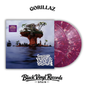 Gorillaz - Plastic Beach (Grape with Yellow Splatter Vinyl) LP Urban Outfitters Exclusive