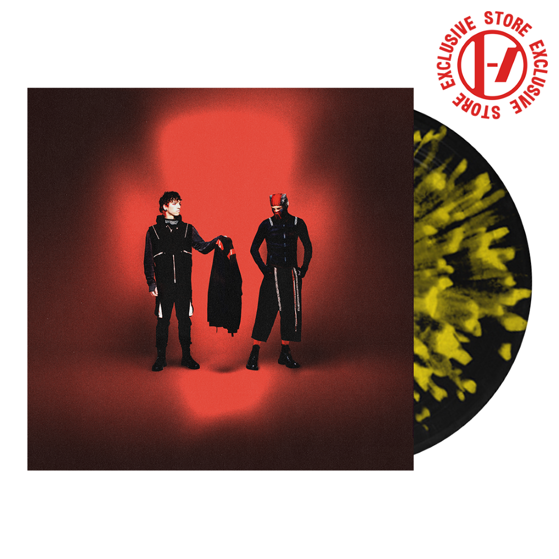Twenty One Pilots : Breach Limited Edition Black and Yellow Combustor Vinyl IMPORT