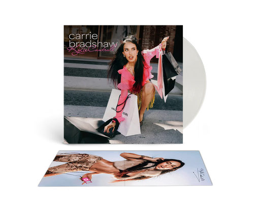 Carrie Bradshaw 7” vinyl with Signed Poster USA - Black Vinyl Records Spain