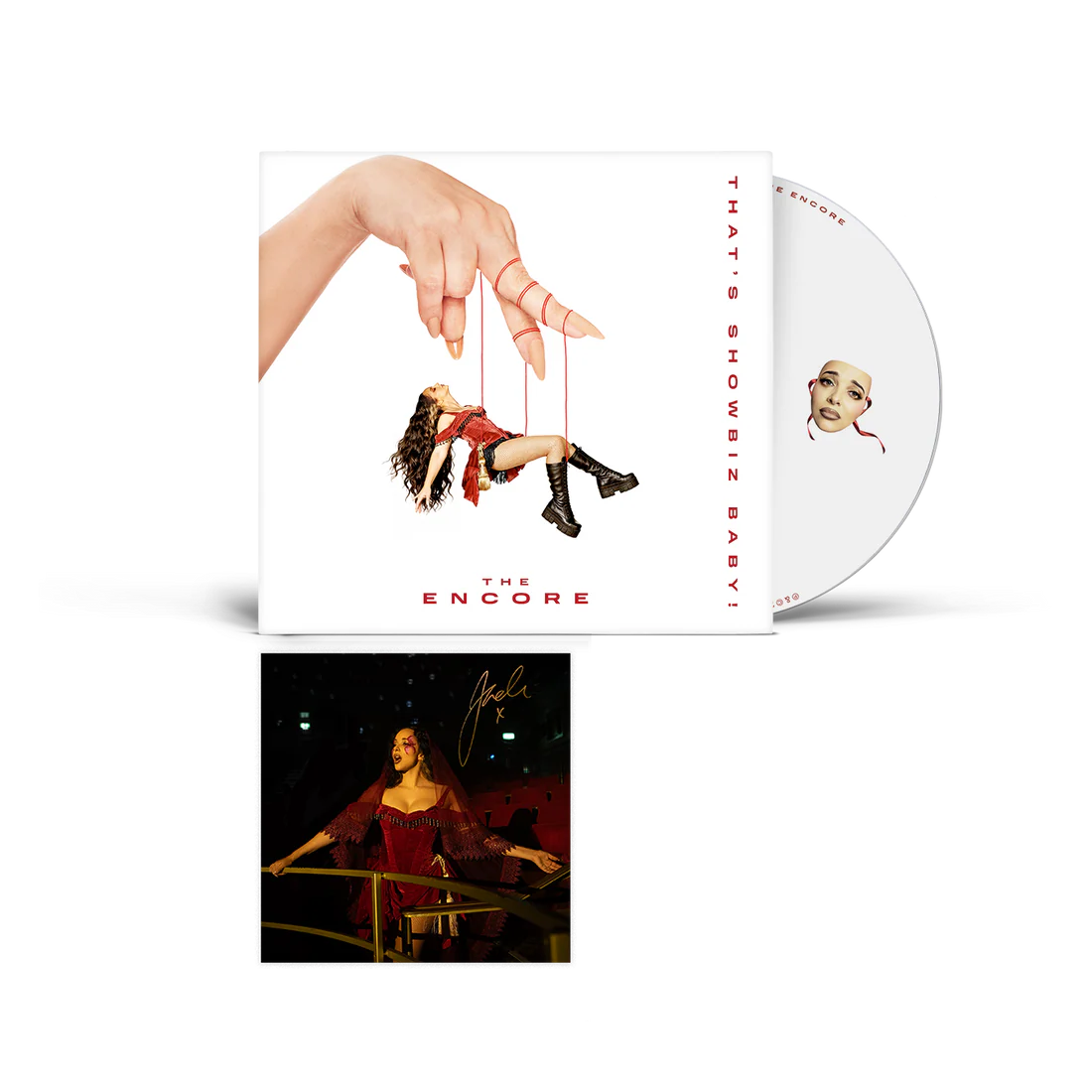 JADE - THAT'S SHOWBIZ BABY! THE ENCORE SIGNED CD UK