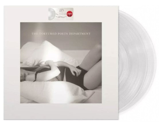 Taylor Swift - The Tortured Poets Department (Phantom Clear Vinyl) (Target Exclusive) 2LP
