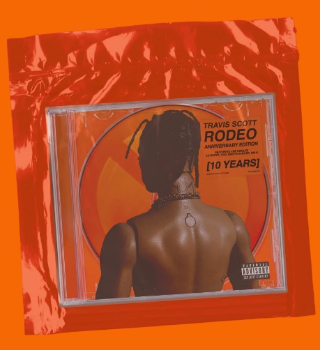 TRAVIS SCOTT - RODEO 10 YEARS DELUXE JEWEL CASE CD USA IMPORT