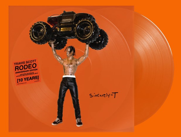 TRAVIS SCOTT - RODEO 10 YEARS VINYL 2LP [SINCERELY-T EDITION] USA IMPORT