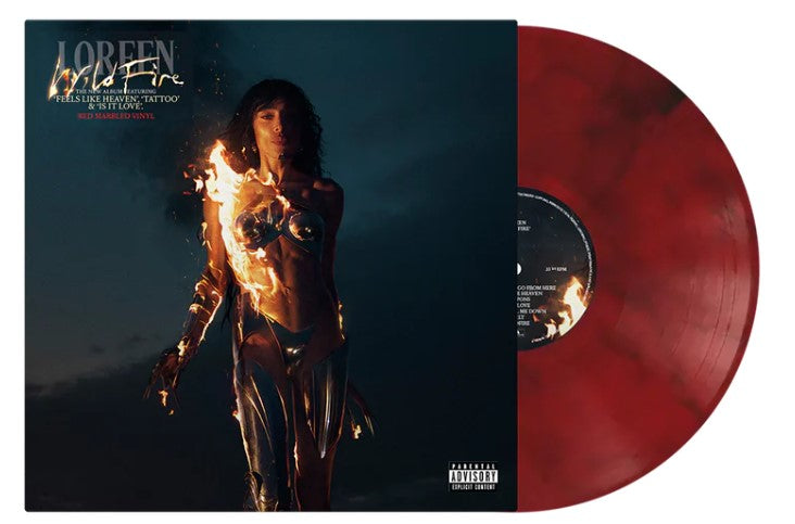 LOREEN - WILDFIRE LP MIDNIGHT + Manifesto Signed Card IMPORT