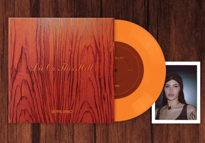 SIENNA SPIRO - Die On This Hill Signed 7" USA - Black Vinyl Records Spain