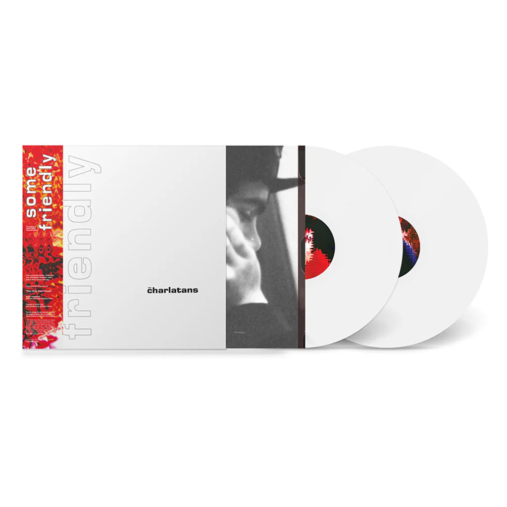 The Charlatans (Brit-Pop): Some Friendly (Expanded White Vinyl Version) 2 LPs