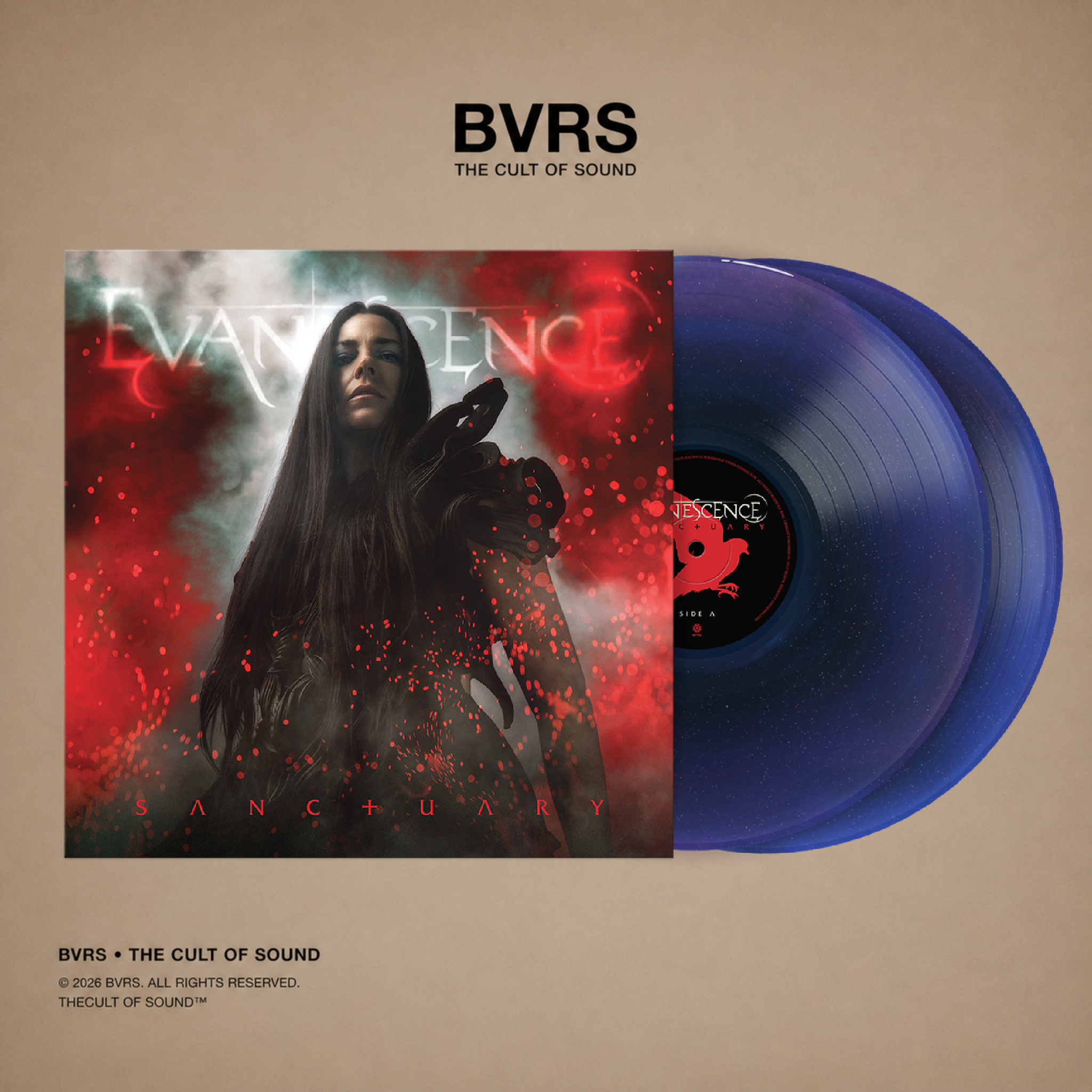Evanescence – Sanctuary (Limited Edition Galaxy Glitter 2LP) USA
