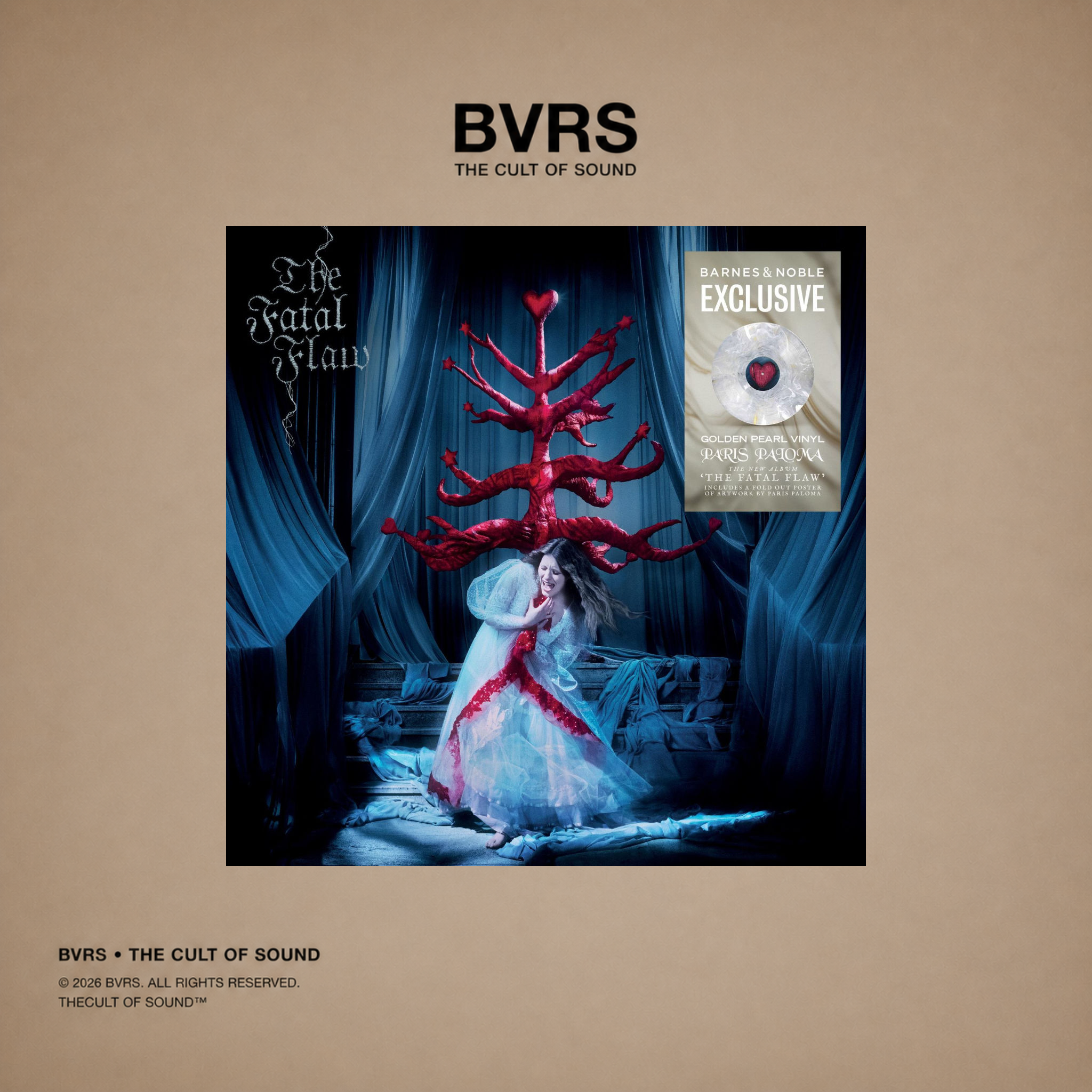 Paris Paloma - The Fatal Flaw (Golden Pearl Vinyl, B&N Exclusive) LP