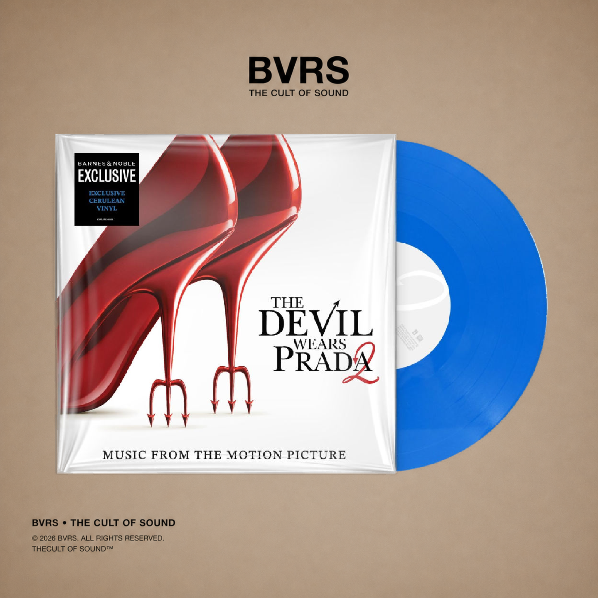 The Devil Wears Prada 2 - Music From The Motion Picture (Cerulean Vinyl, B&N Exclusive) LP