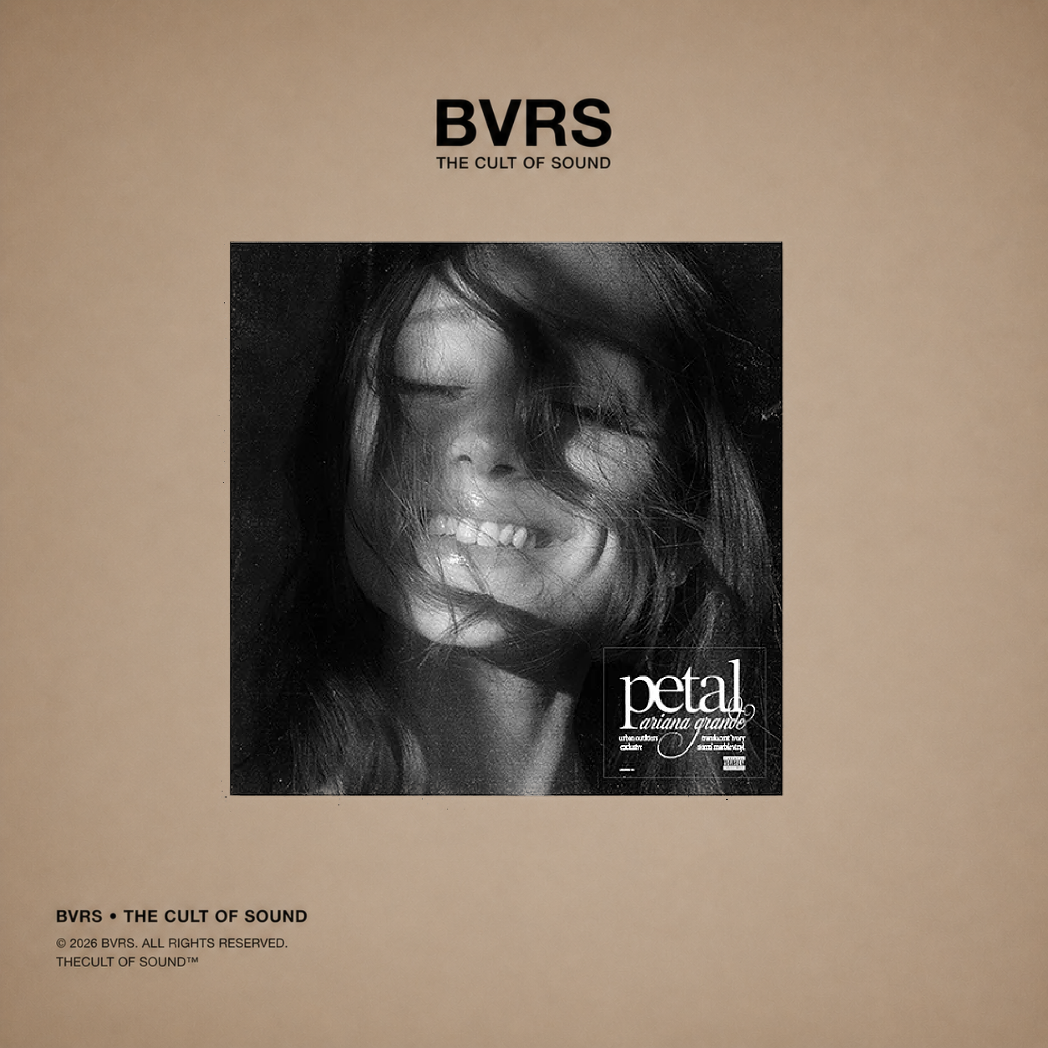 Ariana Grande - petal (Urban Outfitters Exclusive, Ivory Storm Marble Vinyl) LP USA - Black Vinyl Records Spain