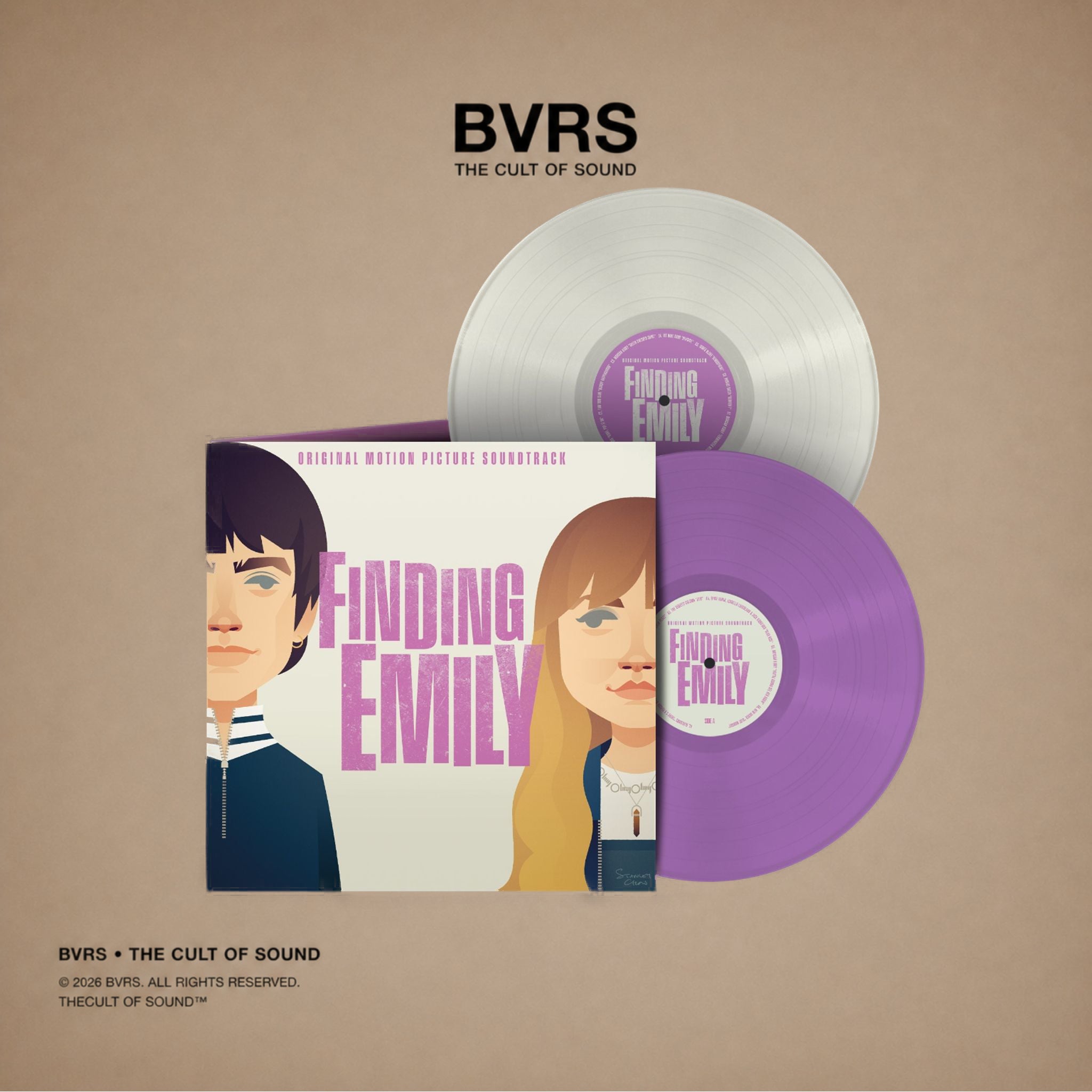 OST – Finding Emily (Ltd Silver & Purple 2LP)